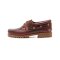 美国 Timberland天伯伦男士真皮帆船鞋 50009 酒红色 8.5M