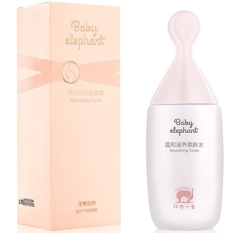 红色小象-妈妈温和滋养柔肤水 150ml 滋养肌肤 深层清洁 保湿补水