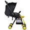 Pouch婴儿推车超轻便双向避震可折叠便携婴儿伞车可躺可坐A08 黄色