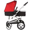 Pouch婴儿手推车大容量加宽座椅多功能可折叠宝宝手推车E89 婴儿车