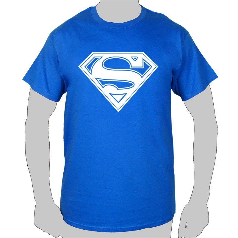 fireflong/超人superma/短袖圆领t恤/纯棉衣服夏装/美国dc漫画/美剧