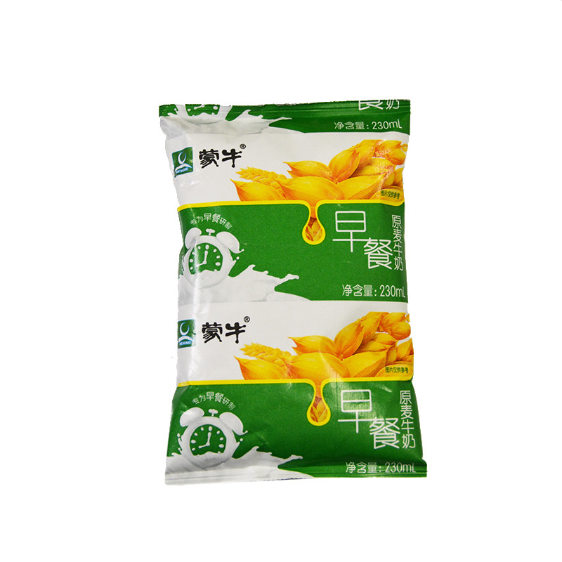 蒙牛利乐枕原麦早餐牛奶230ml