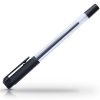 得力33205中性笔0.5mm 12+12只黑色水笔芯 办公用品文具 黑色◈12支笔+12支笔芯