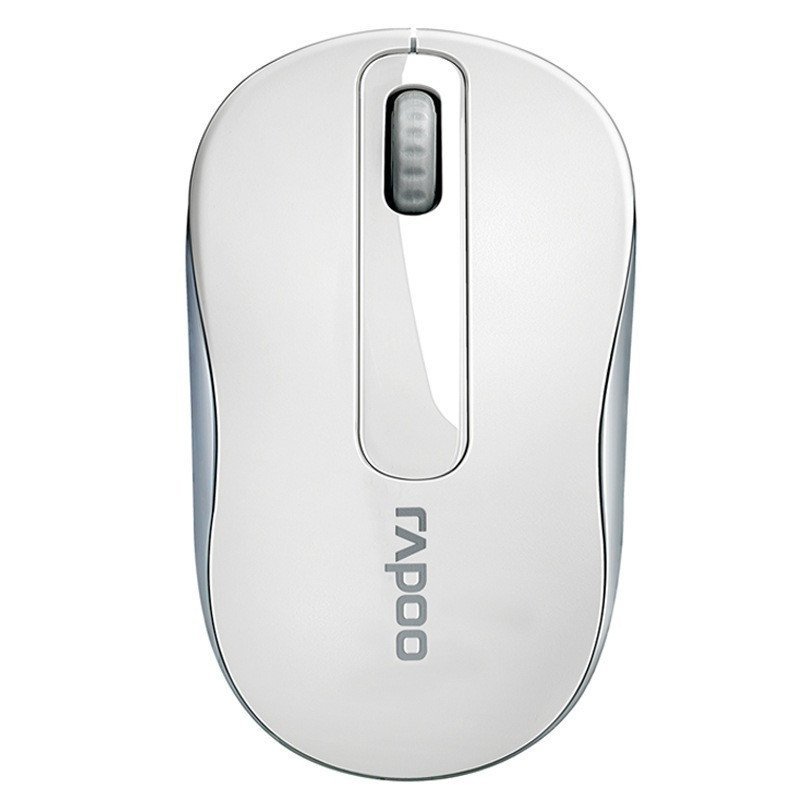 雷柏(Rapoo) M216 白色 台式电脑笔记本 USB 光电 家用 商务 办公 便携 无线鼠标 白色