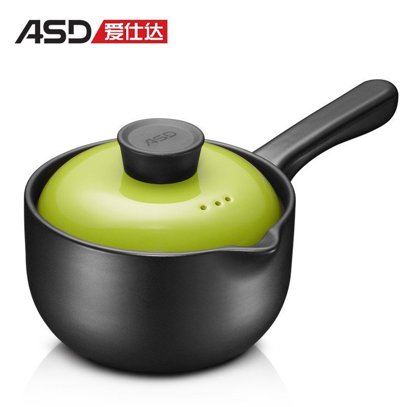 爱仕达/ASD1.6L奶锅奶煲砂煲砂锅 明火专用陶瓷汤煲 RXC16B1Q