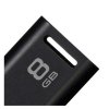 索尼(SONY)USB闪存盘USM8GR/BT黑色 伸缩式USB2.0高速接口精锐系列U盘8G