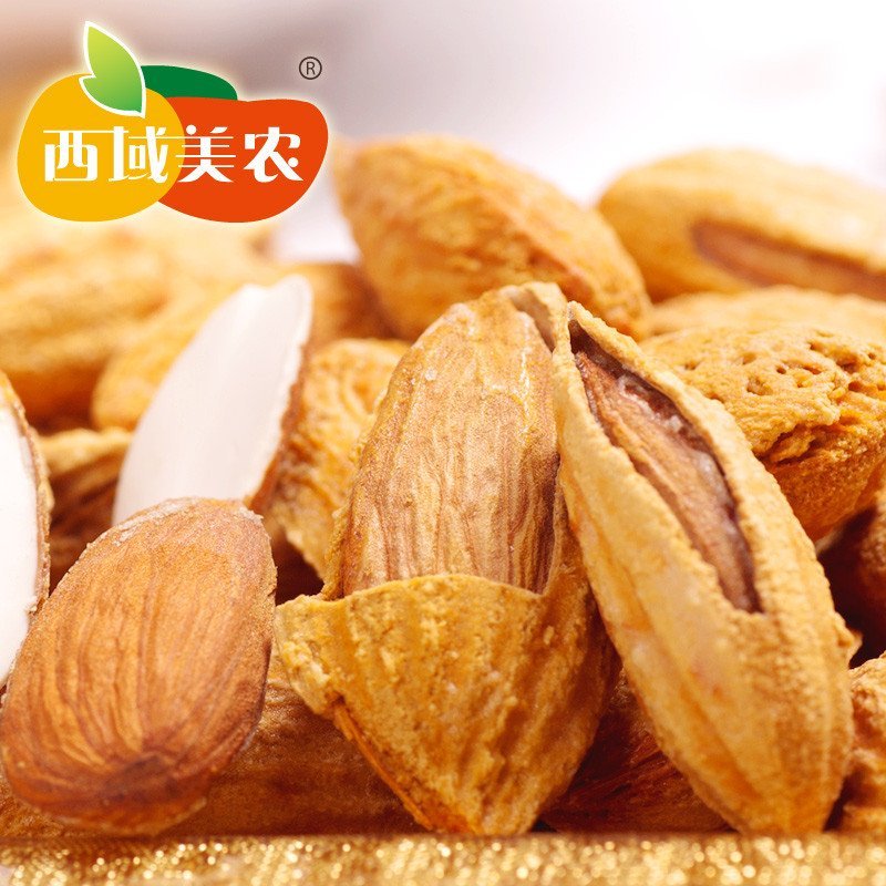 西域美农 椒盐巴旦木250g