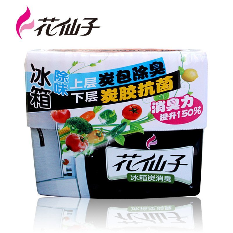 花仙子去味大师备长炭消臭易冰箱专用150g