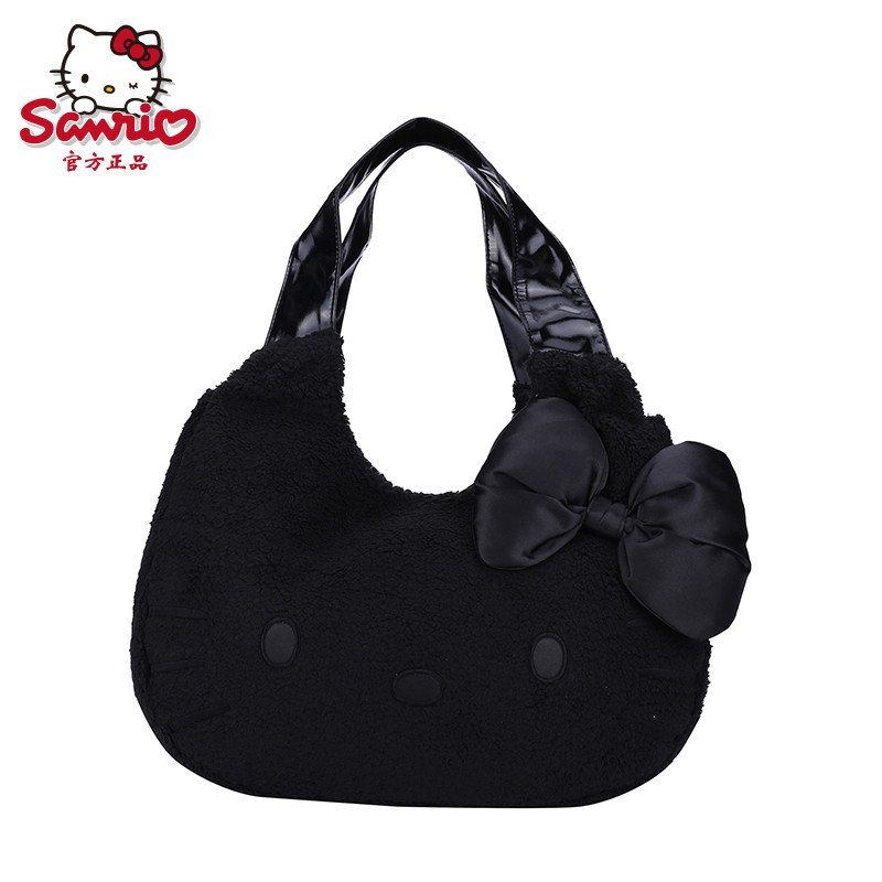 hello kitty凯蒂猫成人包系列 女士时尚猫脸手拎手提包