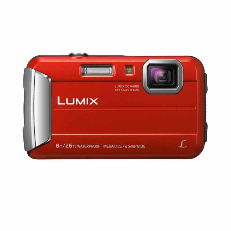 松下(Panasonic) DMC-TS30GK 数码相机 防水防摔 红色