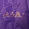天堂伞 加大加长电动车夜光条拒水雨衣雨披 均码 N130 大红
