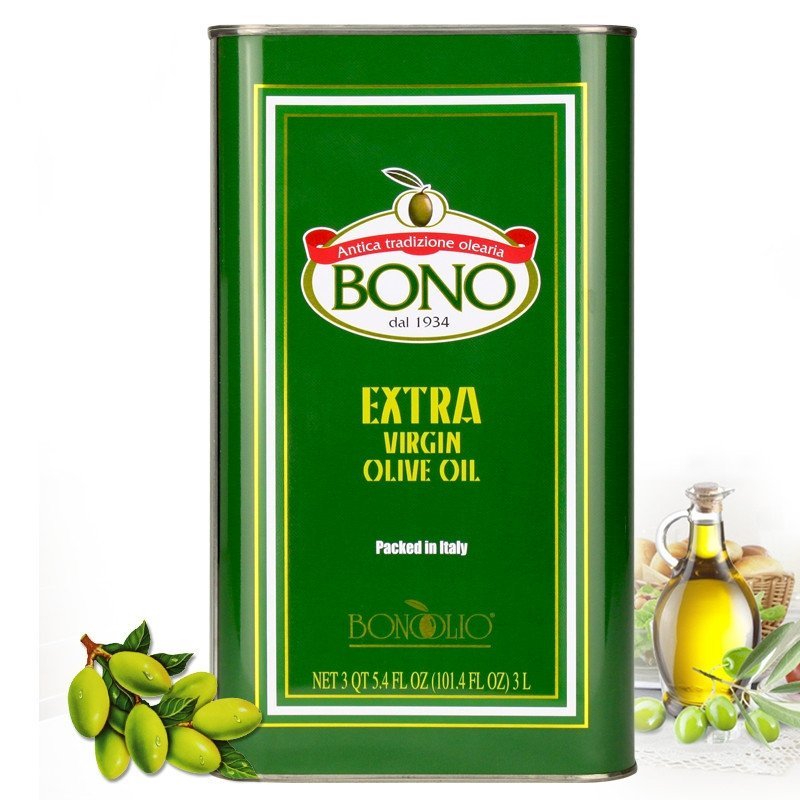包锘（BONO）特级初榨橄榄油3L（意大利）