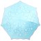 天堂伞（遇水现花）黑胶丝印三折晴雨伞太阳伞 33257E