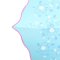 天堂伞（遇水现花）黑胶丝印三折晴雨伞太阳伞 33257E 浅蓝