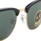 雷朋(Ray.Ban)经典俱乐部经理人系列男女款太阳眼镜RB3016 W0365黑框绿灰镜片 51mm
