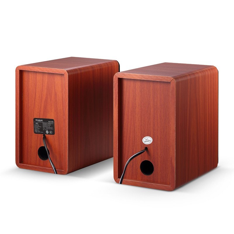 三旭m50木质电脑台式机笔记本usb音箱家用迷你小音响2.