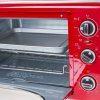苏宁自营Nostalgia Electrics诺思得其50年代复古电烤箱 金属红RTOV220