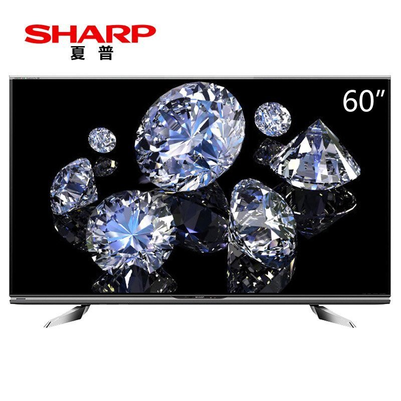 夏普(SHARP) LCD-60LX960A 60英寸 全高清 网络 智能 无线WIFI 四色技术 原装面板 LED液晶