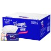 得宝(Tempo) 抽纸 四层90抽*18包纸巾 中规格(中幅) （天然无味）（整箱销售）