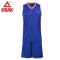 匹克篮球服套装男运动套服背心比赛篮球服男团购 F762081 新彩蓝 5XL