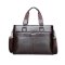 薇思黛 2016新款 欧美商务包男士单肩斜挎包电脑公文包男式手提包男包 深棕色