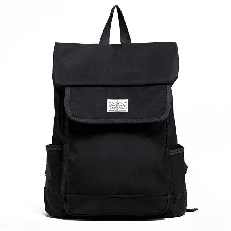 薇思黛 2016新款 韩版个性女式背包户外旅行休闲双肩包潮流学生书包背包 黑色