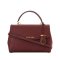 迈克.高仕(Michael Kors/MK)女包包盖式女士单肩包手提包剑桥包小号30T5GAVS2L 酒红色