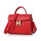 薇思黛女包单肩包女士包包新款手提包斜挎包休闲手提女包 大号红色