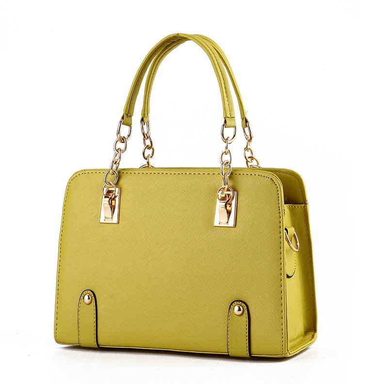 薇思黛2016新款单肩包 女时尚复古手提包女士包包女包 荧光色