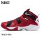 耐克男鞋 Lebron Zoom詹姆斯战士9战靴运动篮球鞋749420 -606 黑/红古铜/火山岩红 47.5
