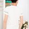 格缇妃 ぶ情侣装夏装2016新款男短袖T恤上衣女中长款沙滩度假连衣裙8602.