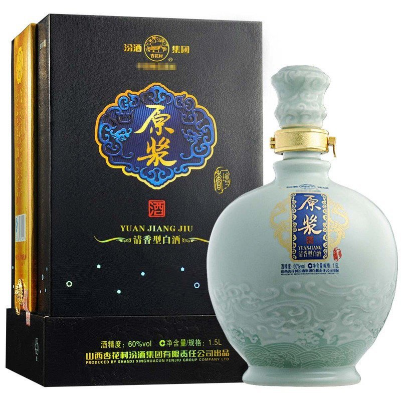 汾酒集团原浆一坛香60度1500ml 高度白酒国产山西白酒大坛