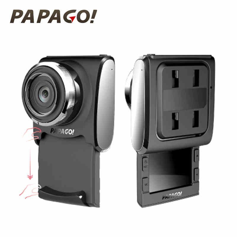 papagoh20滑盖隐形机130度广角高清行车记录仪
