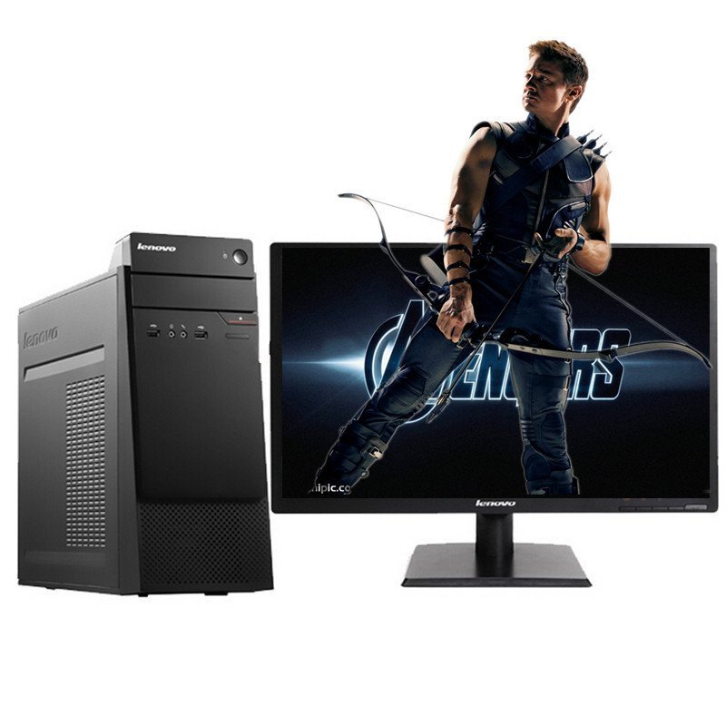 联想（lenovo）扬天M2601c 23英寸商用台式电脑（G3900/4G/500G/集显/DVD/Win7）