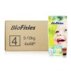 【苏宁自营】爱婴舒坦BioFities环保超薄纸尿裤4号M*4包(9-18kg)美国原装