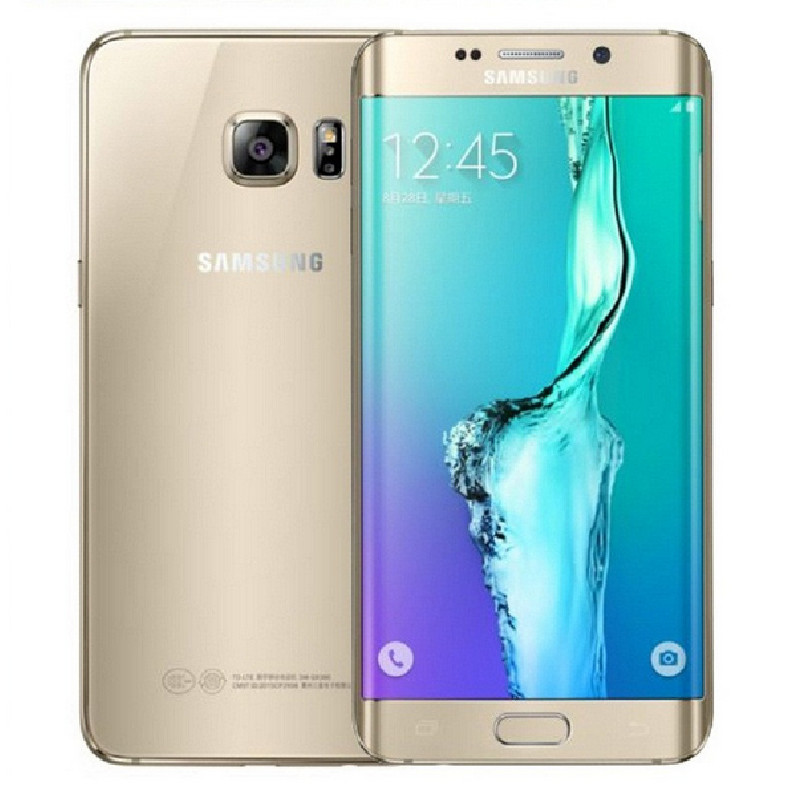 三星(SAMSUNG) Galaxy S6 edge+（G9280）32GGB 铂光金 全网通4G手机 双卡双待