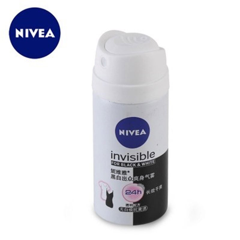 （NIVEA）妮维雅 黑白出众爽身气雾35ml