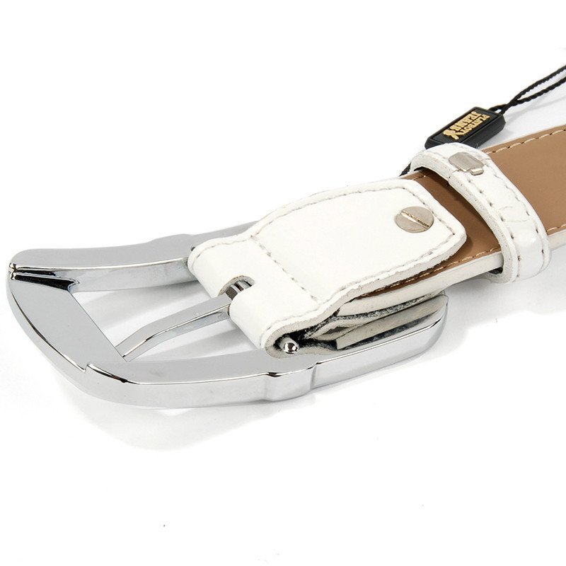 花花公子(playboy)皮带女士针扣腰带 简约韩版时尚百搭休闲裤带