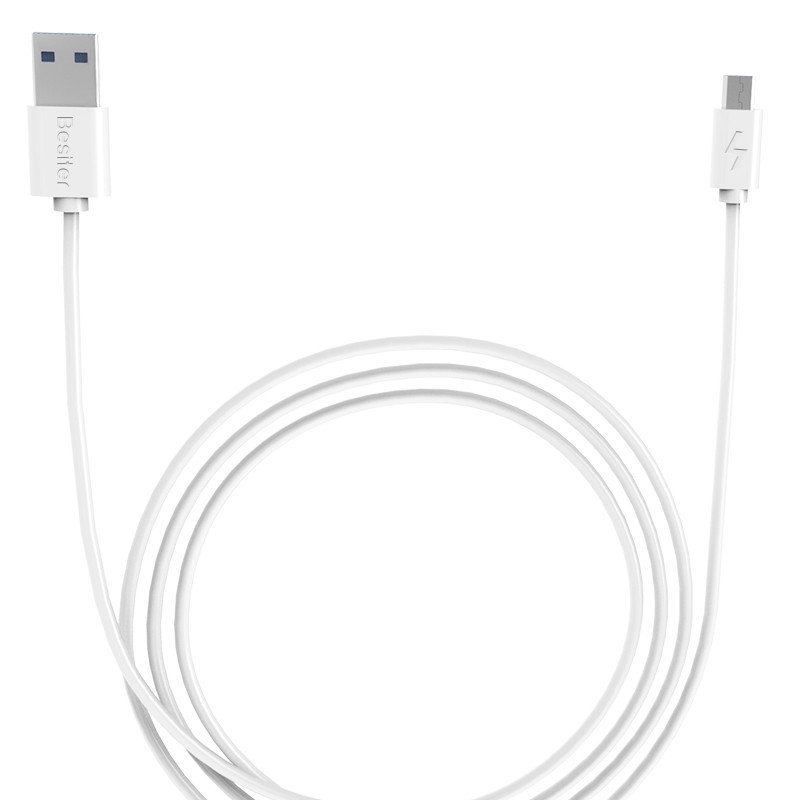 倍斯特 BST-0741M柏丽丝micro数据线（200cm）安卓数据线/充电线 2米 白色