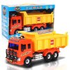 乐飞（LEFEI）城市工程车系列 9911大型翻斗车 大号泥土自卸车运输车模型 男孩玩具3-6岁
