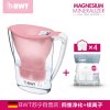 德国原装进口BWT家用直饮净水壶滤水壶净水器2.7升一壶四芯 粉色