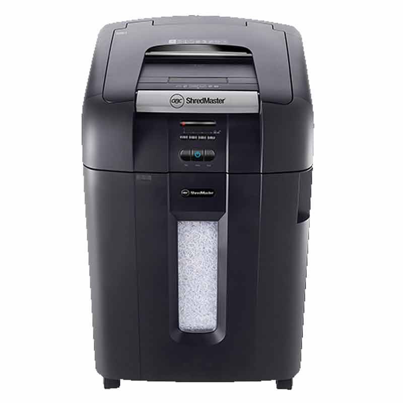 杰必喜(GBC)AuTO+500M 商务 办公碎纸机粉碎机一次500张连续工作12小时 带密码锁 4级 80L