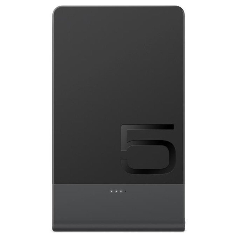 华为（HUAWEI）原装移动电源 充电宝 5000mAH/毫安 AP006L 石墨黑