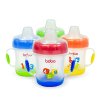 乐儿宝（bobo）安全软嘴杯PP学饮杯水杯水壶 170ML红色 适用年龄6个月以上