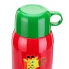 虎牌（Tiger）儿童保温杯卡通不锈钢真空水壶600ml MBJ-C06C-CG 长颈鹿 杯盖新款