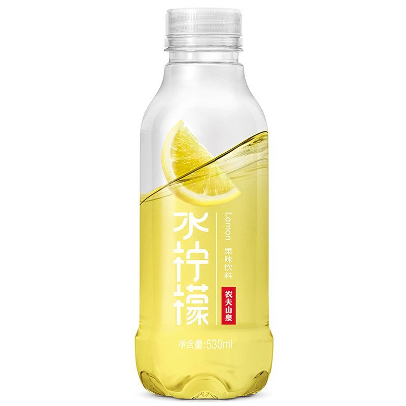 农夫山泉水柠檬果味饮料530ml*15瓶整箱高清实拍图