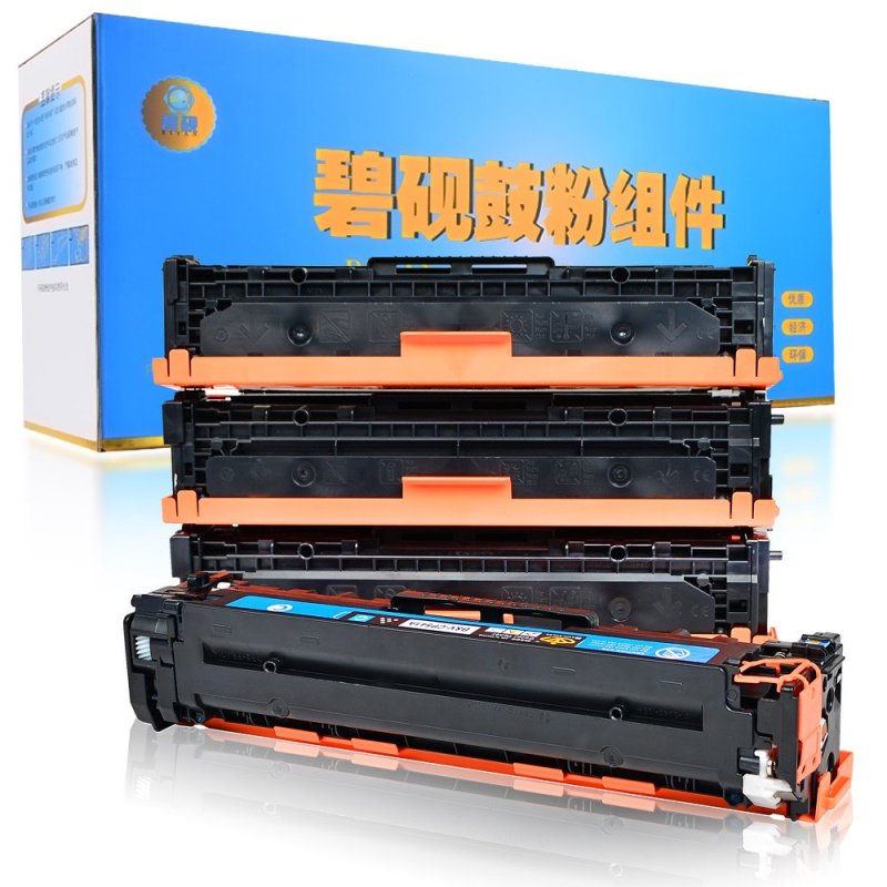 碧砚惠普 HP1515n 1518ni 1312NFI CP1210 CM1312K一体机硒鼓墨盒 一套四色