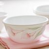 康宁(CORELLE)餐具套装美国原装进口玻璃餐具36件套都市百合 36-LV-CS