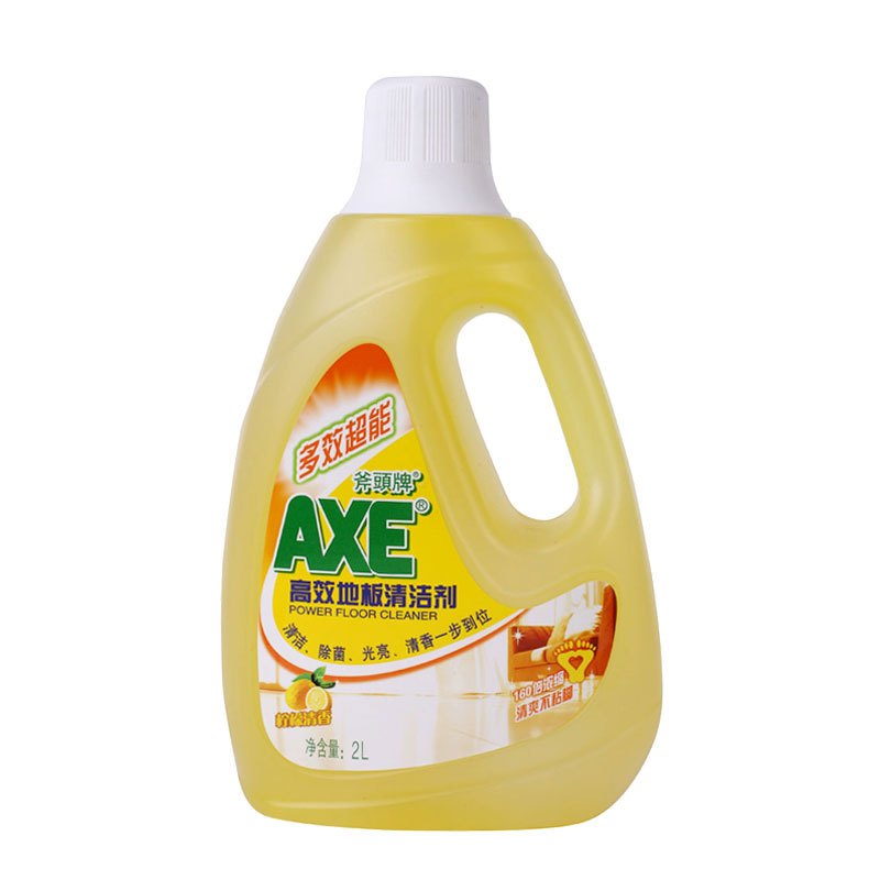 斧头牌(AXE)地板清洁剂2L超能柠檬清香