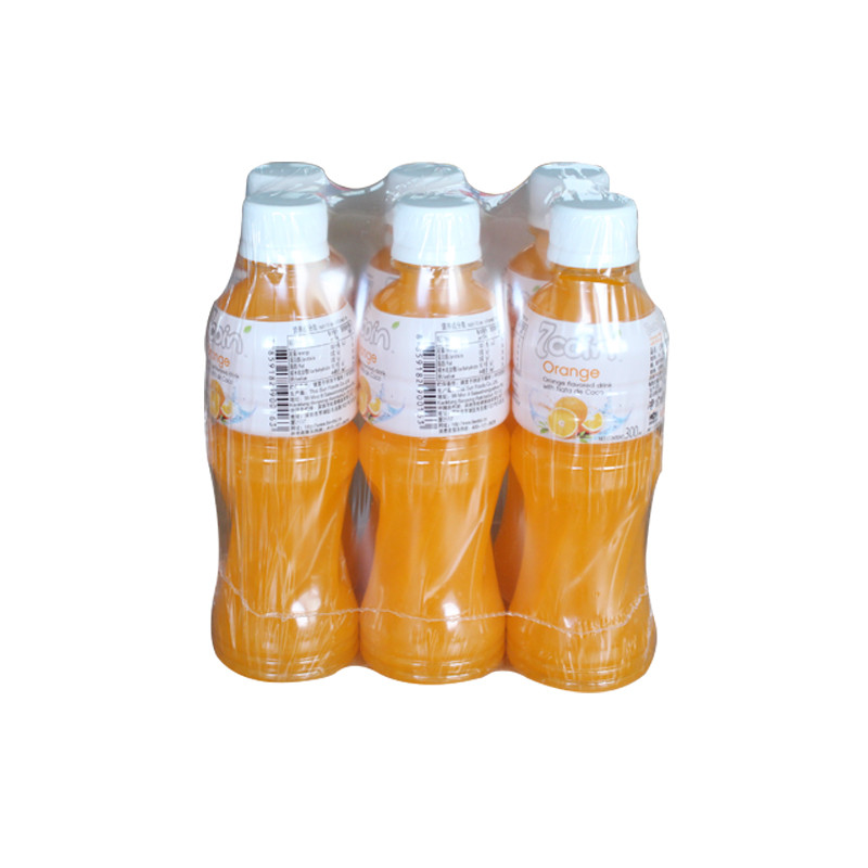 七咔呢(7coin) 橙汁饮料 含椰果 300ml*6支 泰国进口